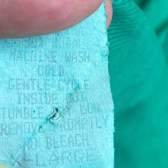 Three Dots Kelly Green Lettuce‎ Hem Ribbed Tank Size XL - Picture 6 of 6